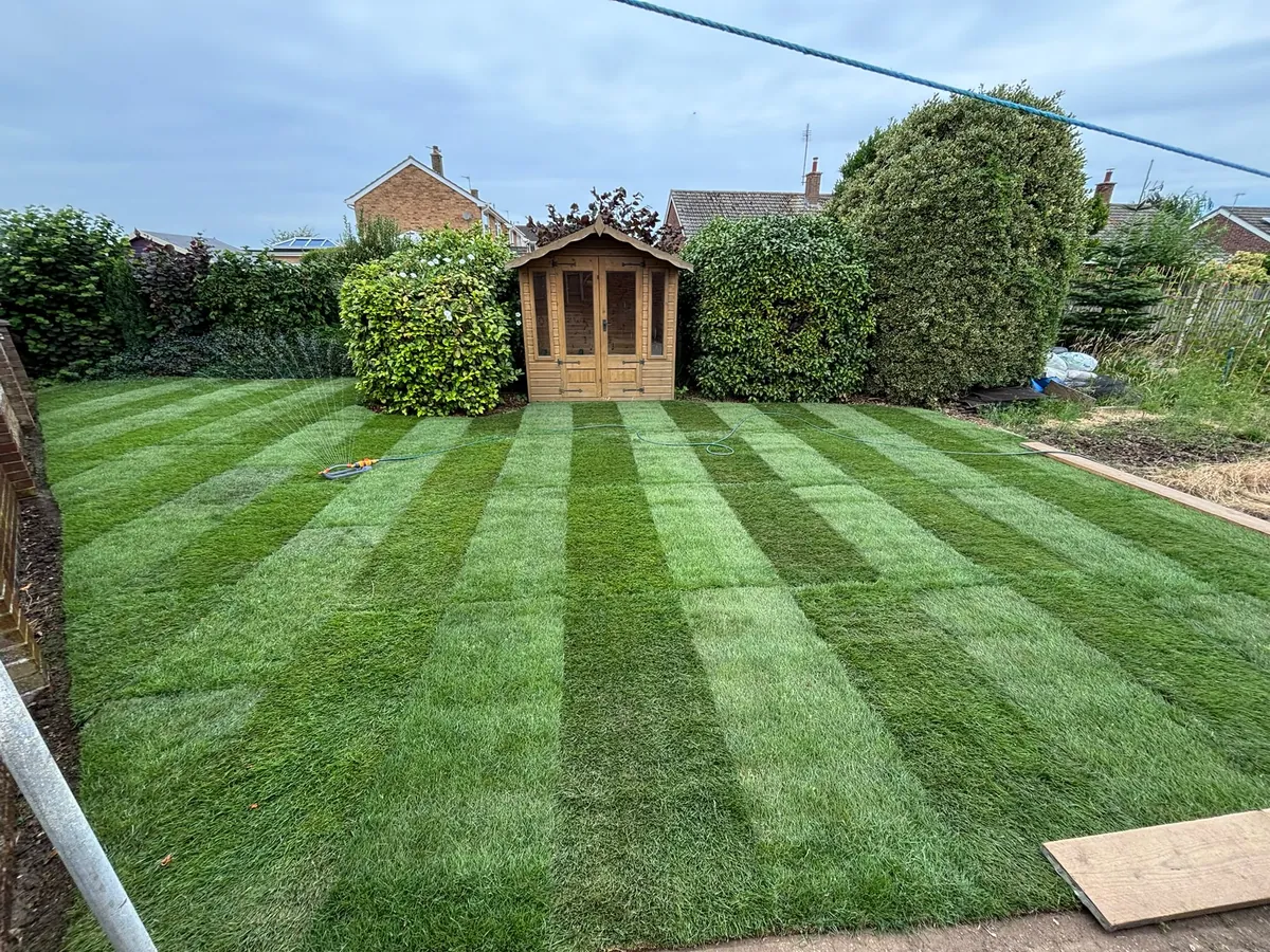 New and replacement lawn by James Steven Landscapes & Lawns, Norwich