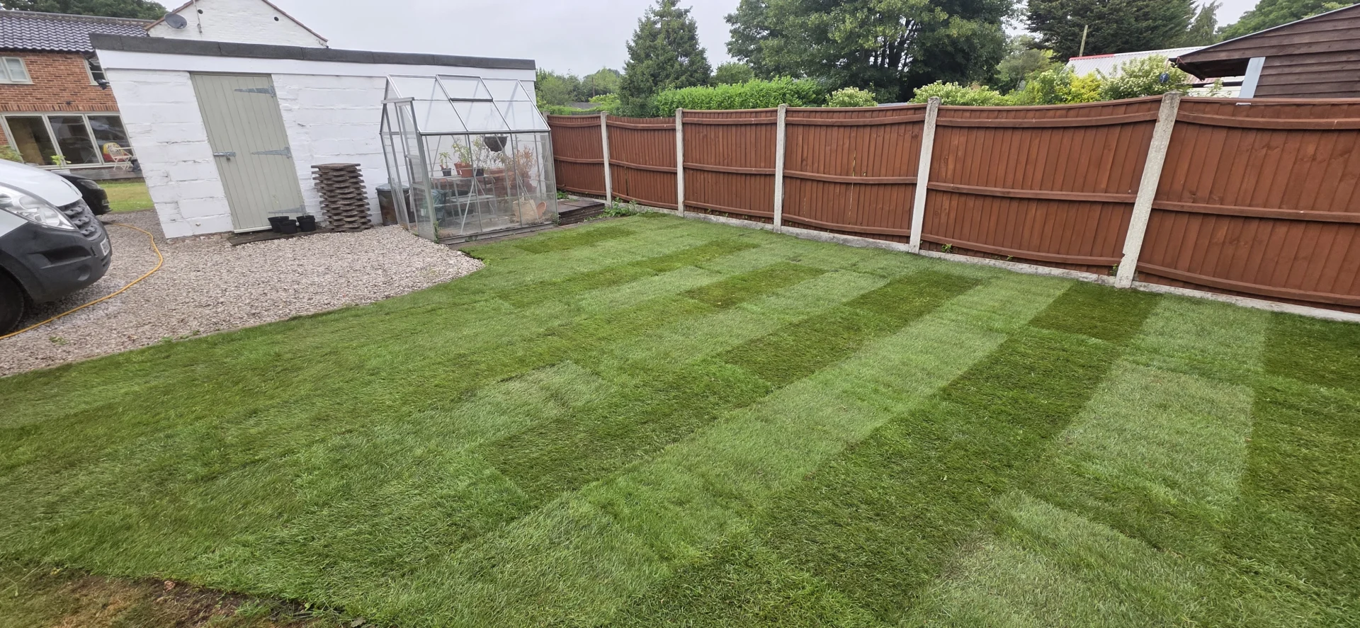 Fresh turf finish in Norfolk