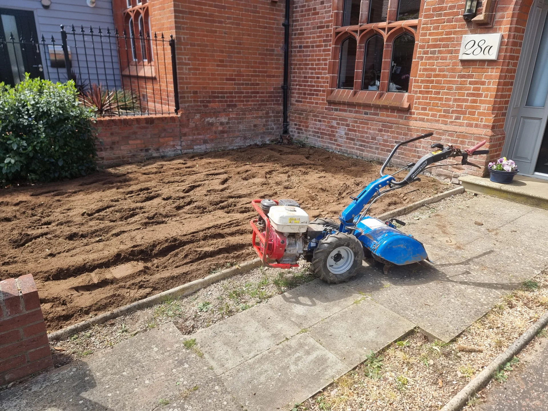 Rotavating and ground preparation in Norwich