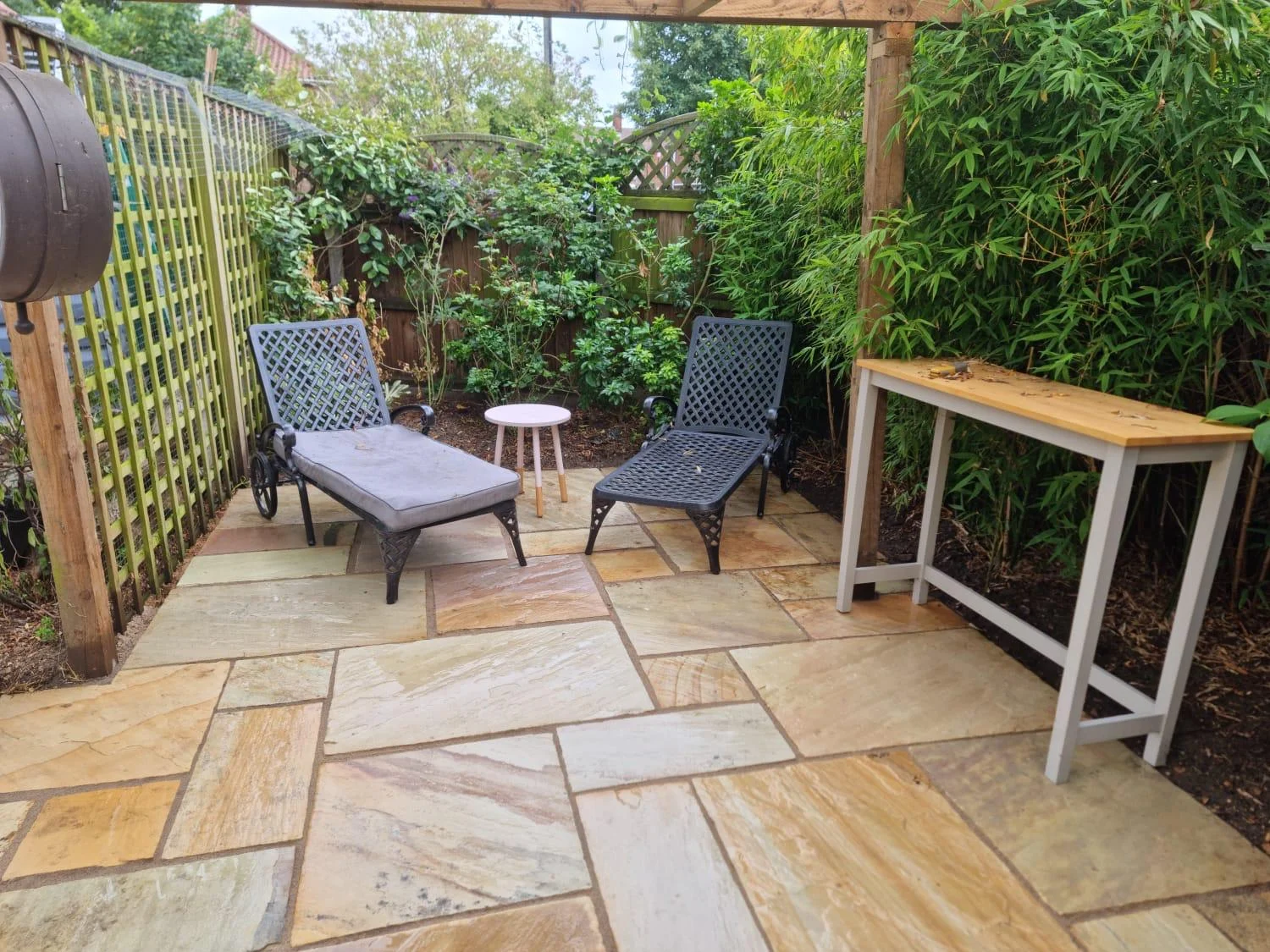 Patio installation in Norwich