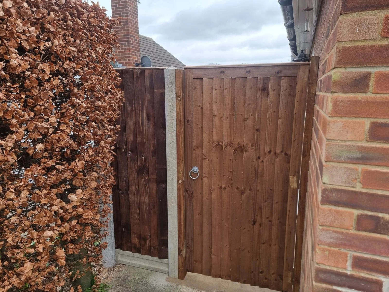 Fencing work in Norwich