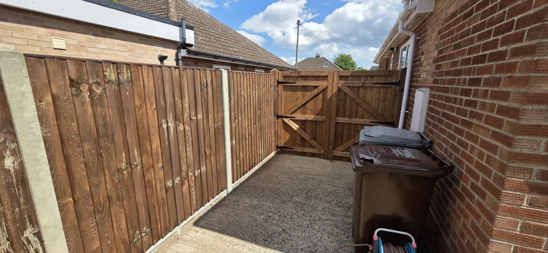 New fencing in Norfolk