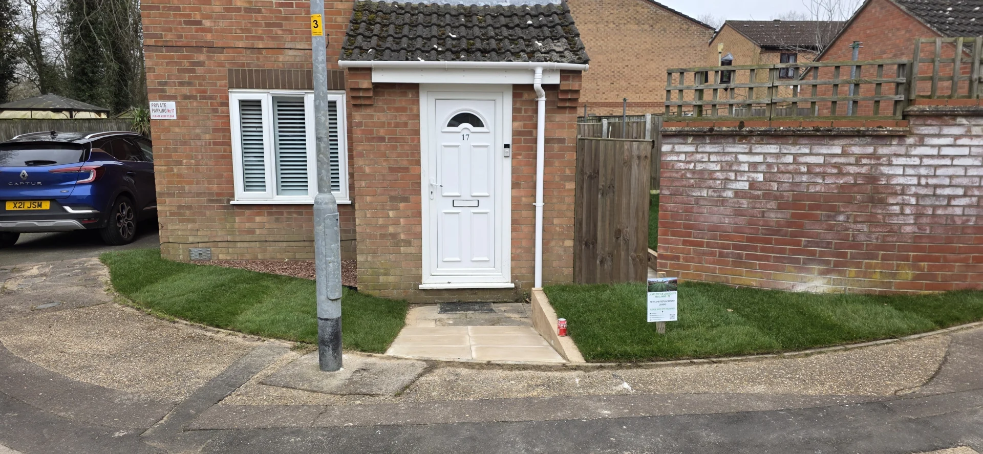 Fence installation project in Norwich