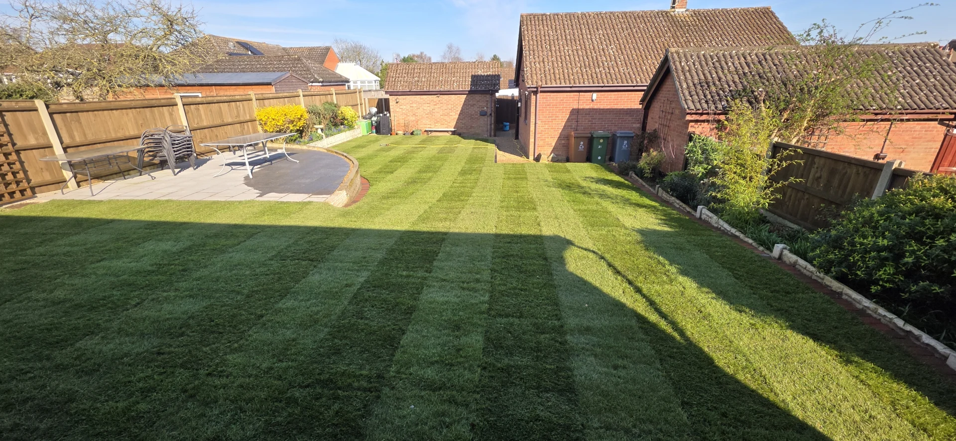 Fence installation project in Norwich