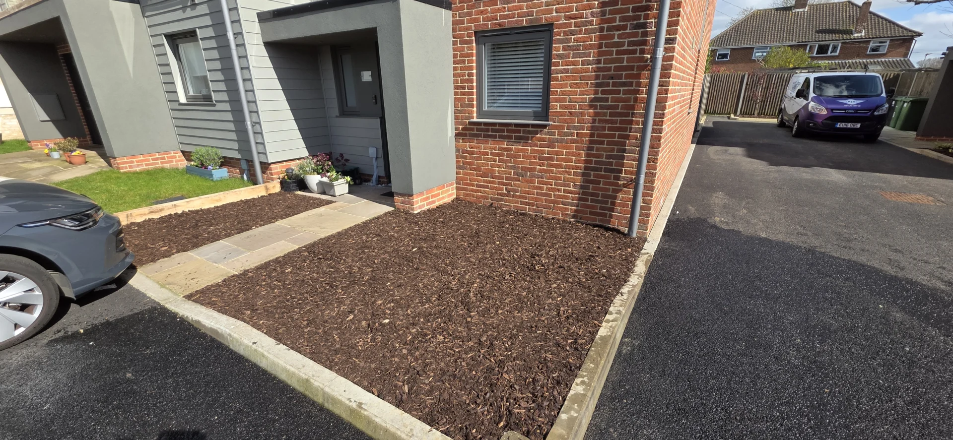 Fence installation project in Norwich